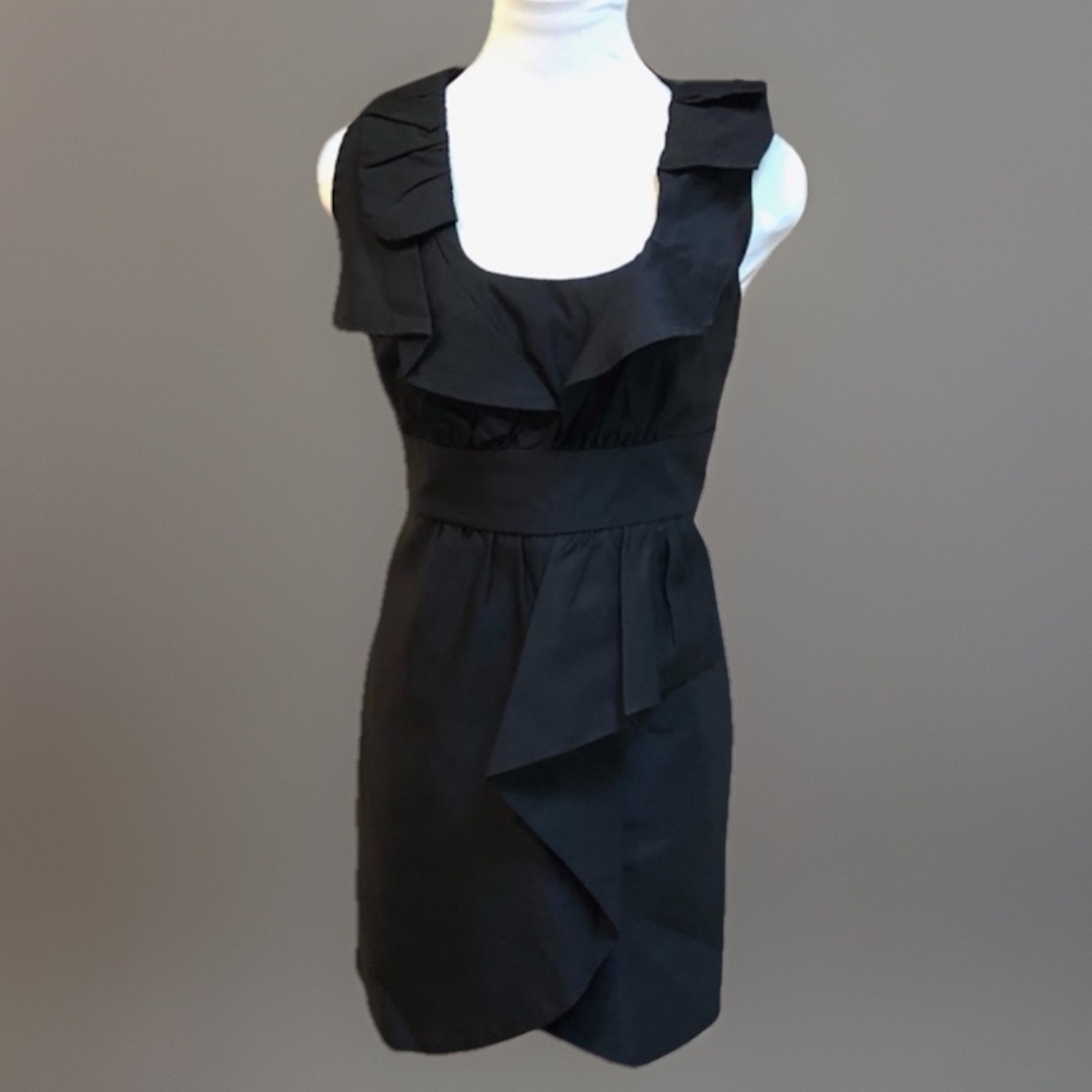 Voom by Joy Han sz L Black Party Dress